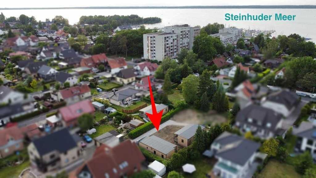 Naturhaus Wassermann mit Boxspringbetten in ruhiger Lage, Meernähe Wunstorf Exterior foto